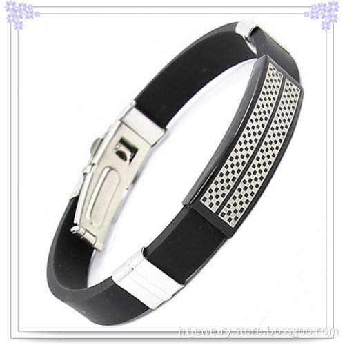 Silicone Bracelet Silicone Wristband for Rubber Bracelet (HR0922)